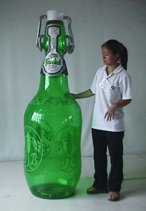 Point of Purchase Balloons sealed beer bottle